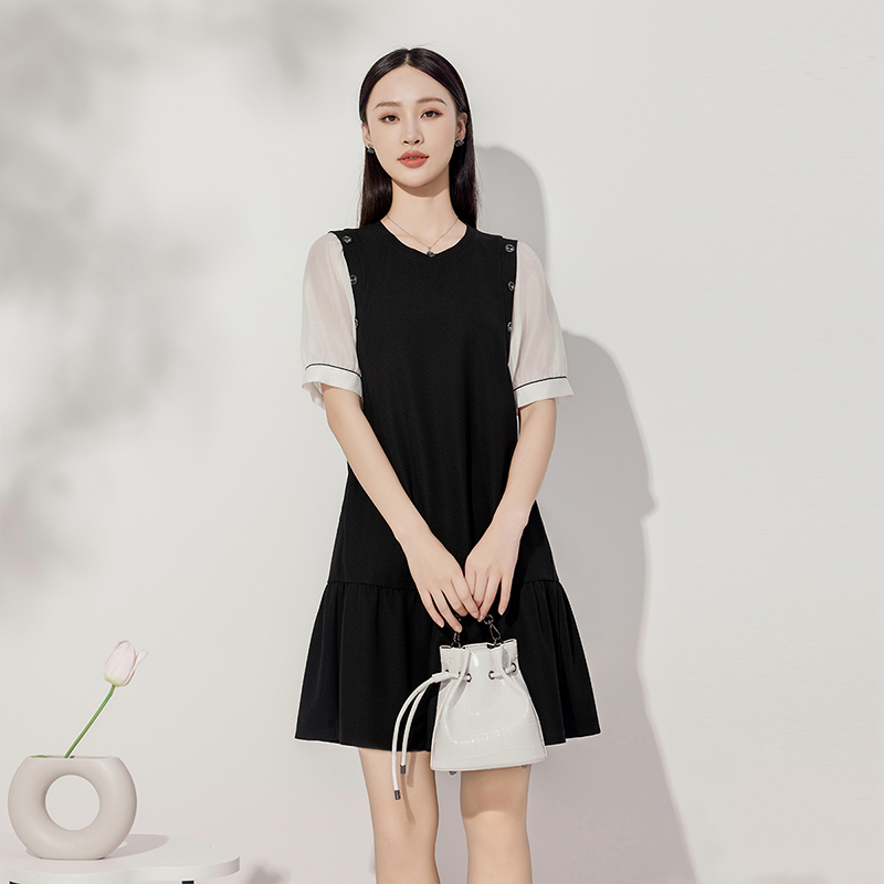 【小余专属】佳人苑连衣裙女夏季新款J329011