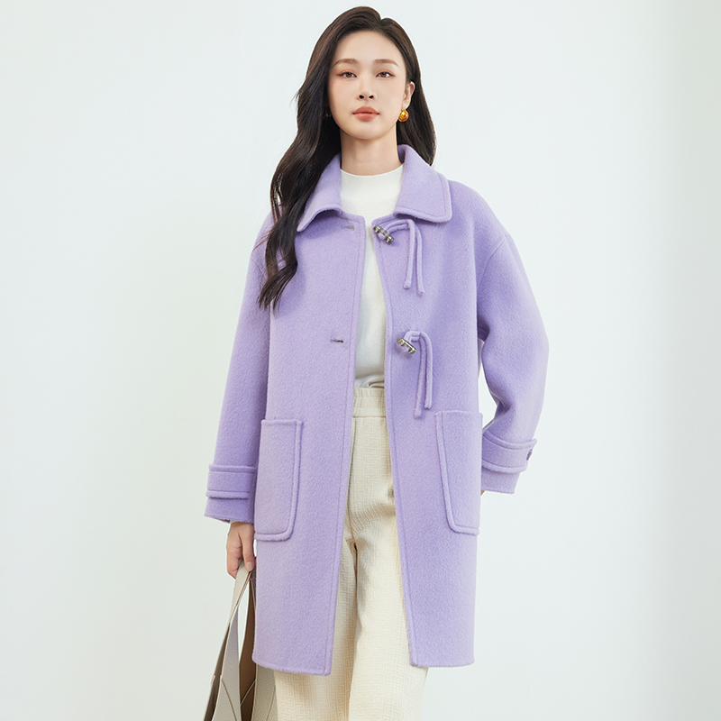 J34N413佳人苑毛呢外套女新款