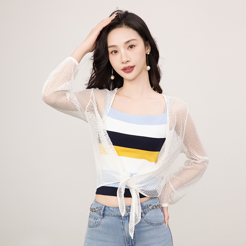 【柠檬专属】佳人苑毛衫女夏季新款J325011.