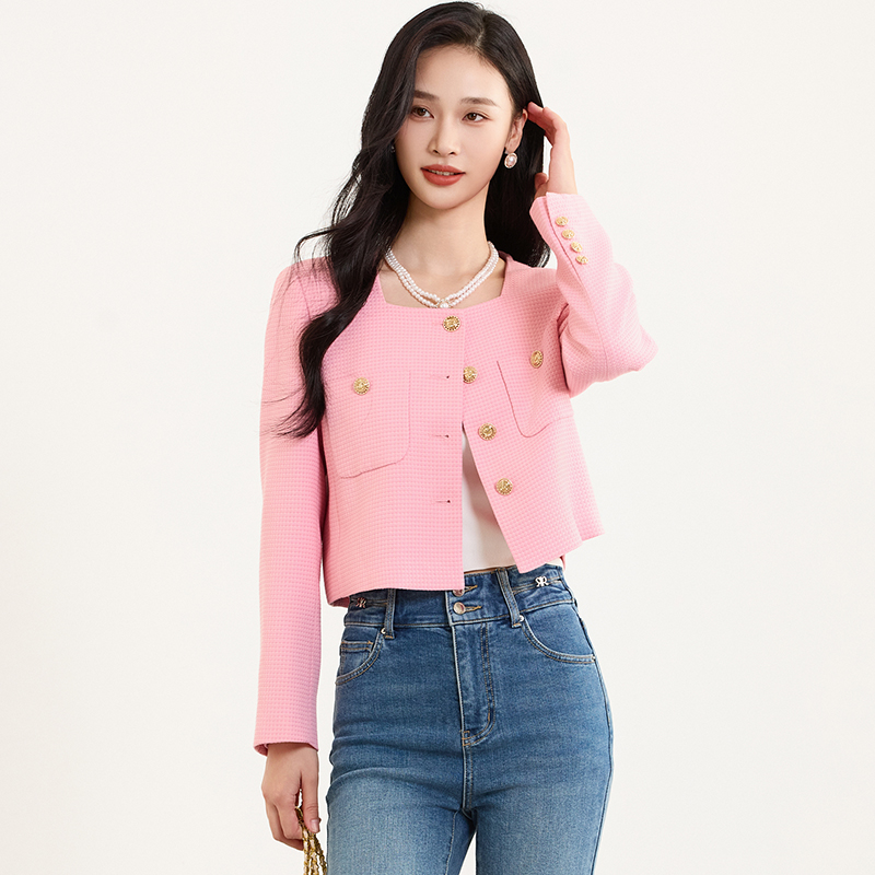 【柠檬专属】佳人苑外套女春季新款J413035