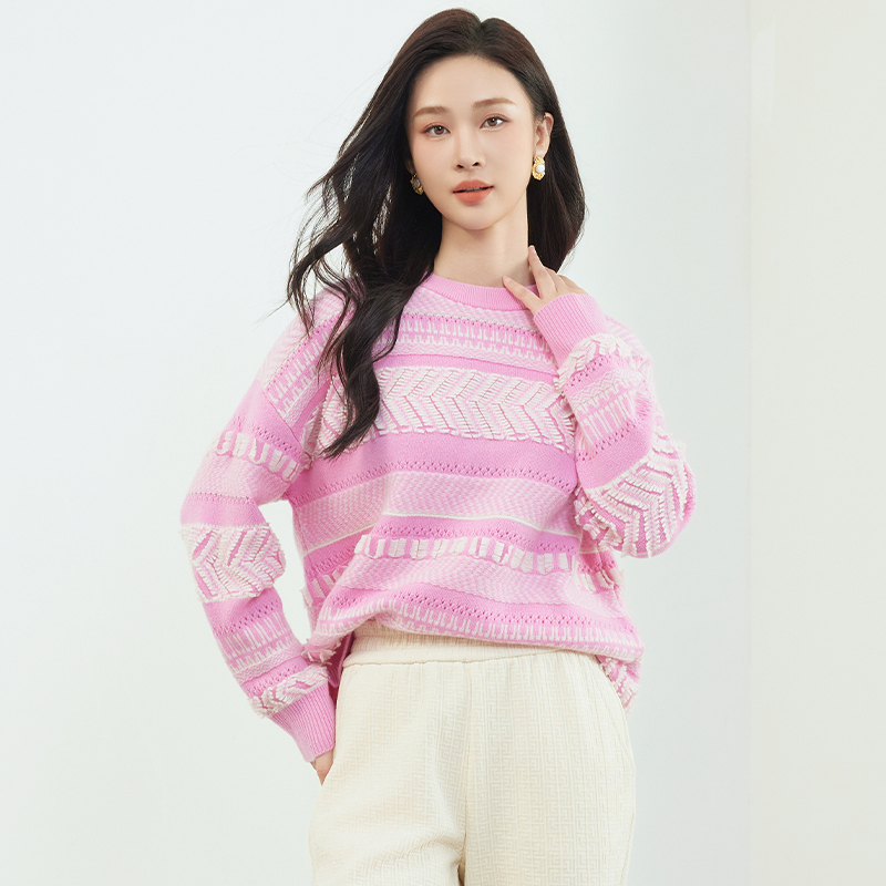 【柠檬专属】佳人苑毛针织衫女冬季新款JX345060