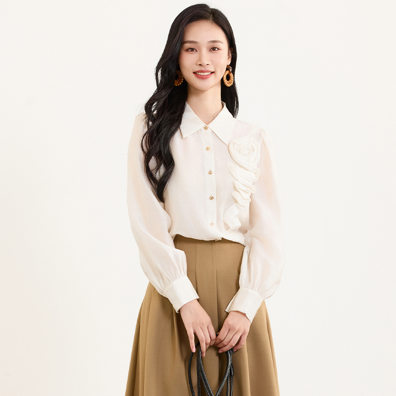 【小余专属】佳人苑小衫女春季新款J412019