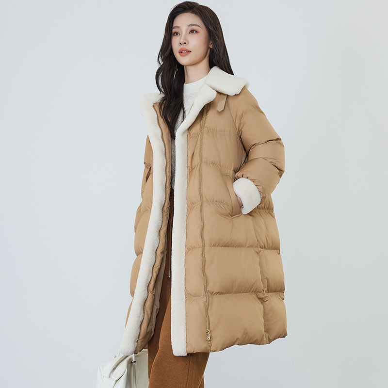 【柠檬专属】佳人苑羽绒服女冬季新款J340086