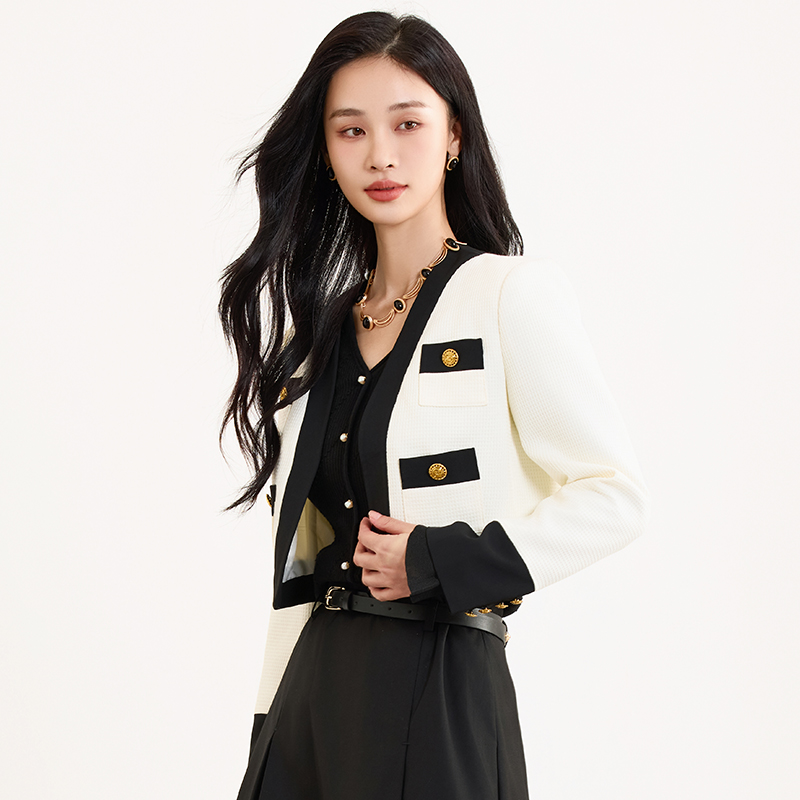 【柠檬专属】佳人苑外套女春季新款J413040