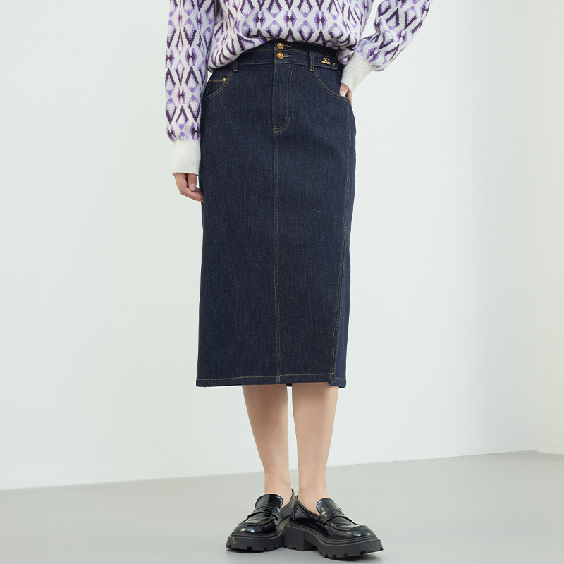 【柠檬专属】佳人苑半身裙女新款JX346025