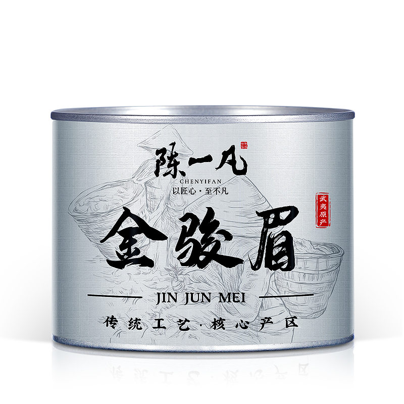陈一凡金骏眉 红茶新茶浓香型功夫红茶罐装100g匠心好茶