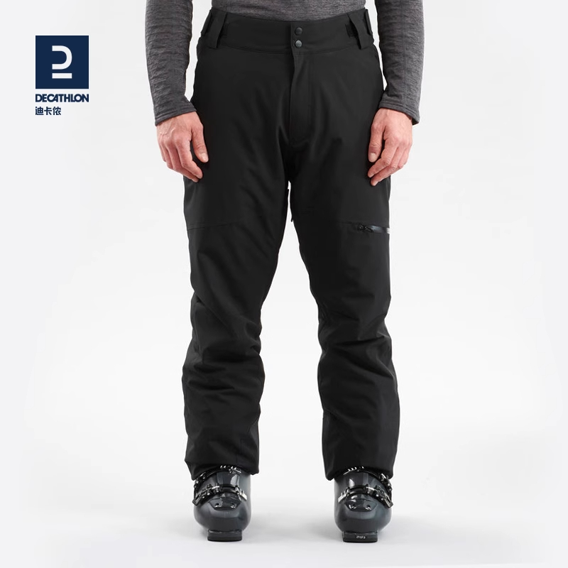 迪卡侬wedze滑雪裤男户外防风防水加厚耐磨保暖修身长裤141936
