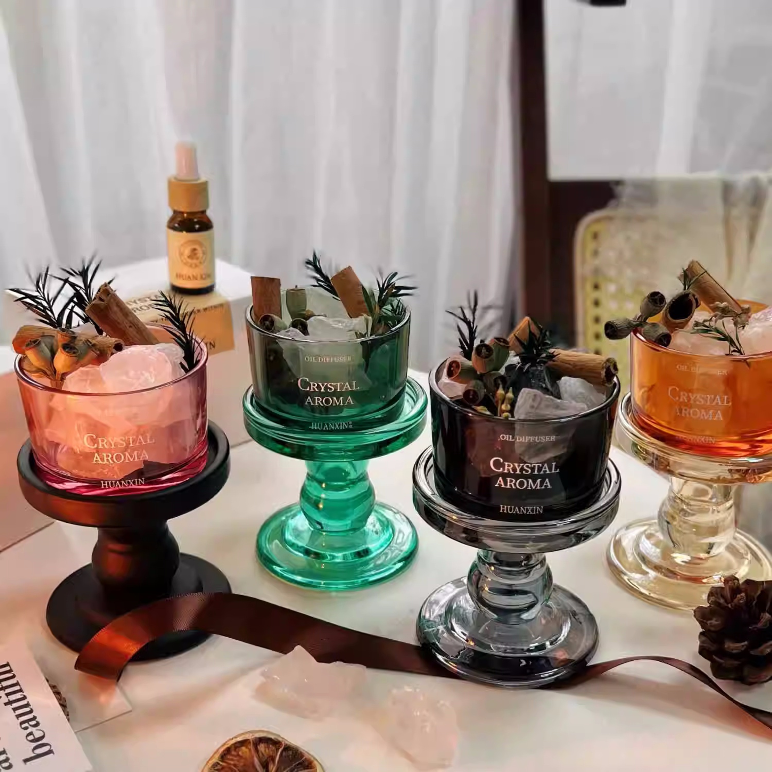 【热销款】无火扩香石精油香薰卧室室内清新空气香氛摆件生日礼物