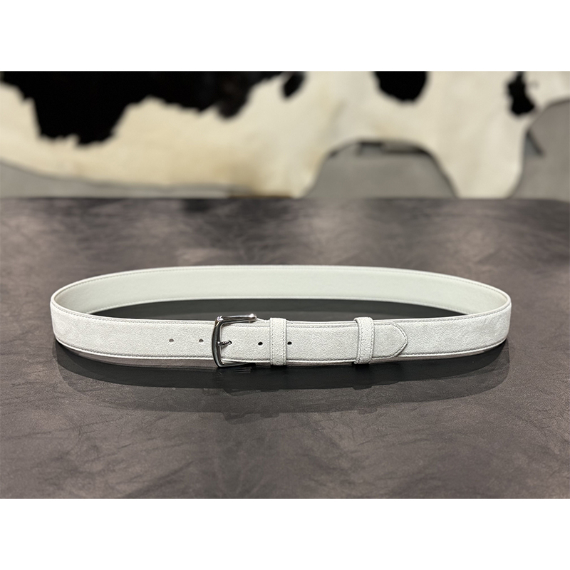 （主店）LA CALIFFA 4800版”Alsavel 老钱风 丝绒质感“小牛皮 皮带