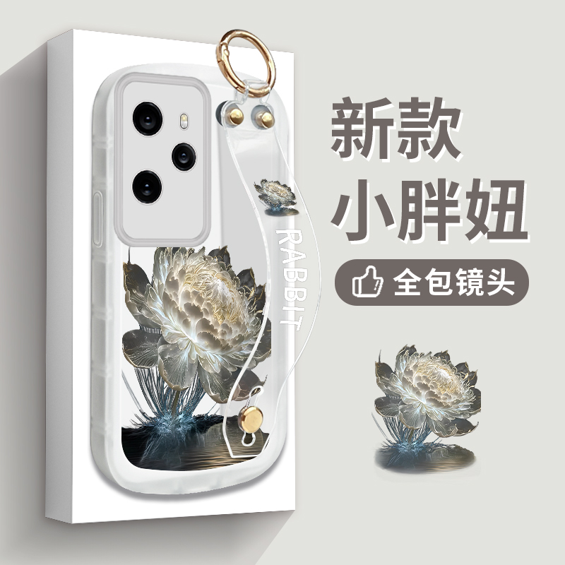 适用荣耀100pro手机壳硅胶透明荣耀100保护壳2023新款Pro防摔全包