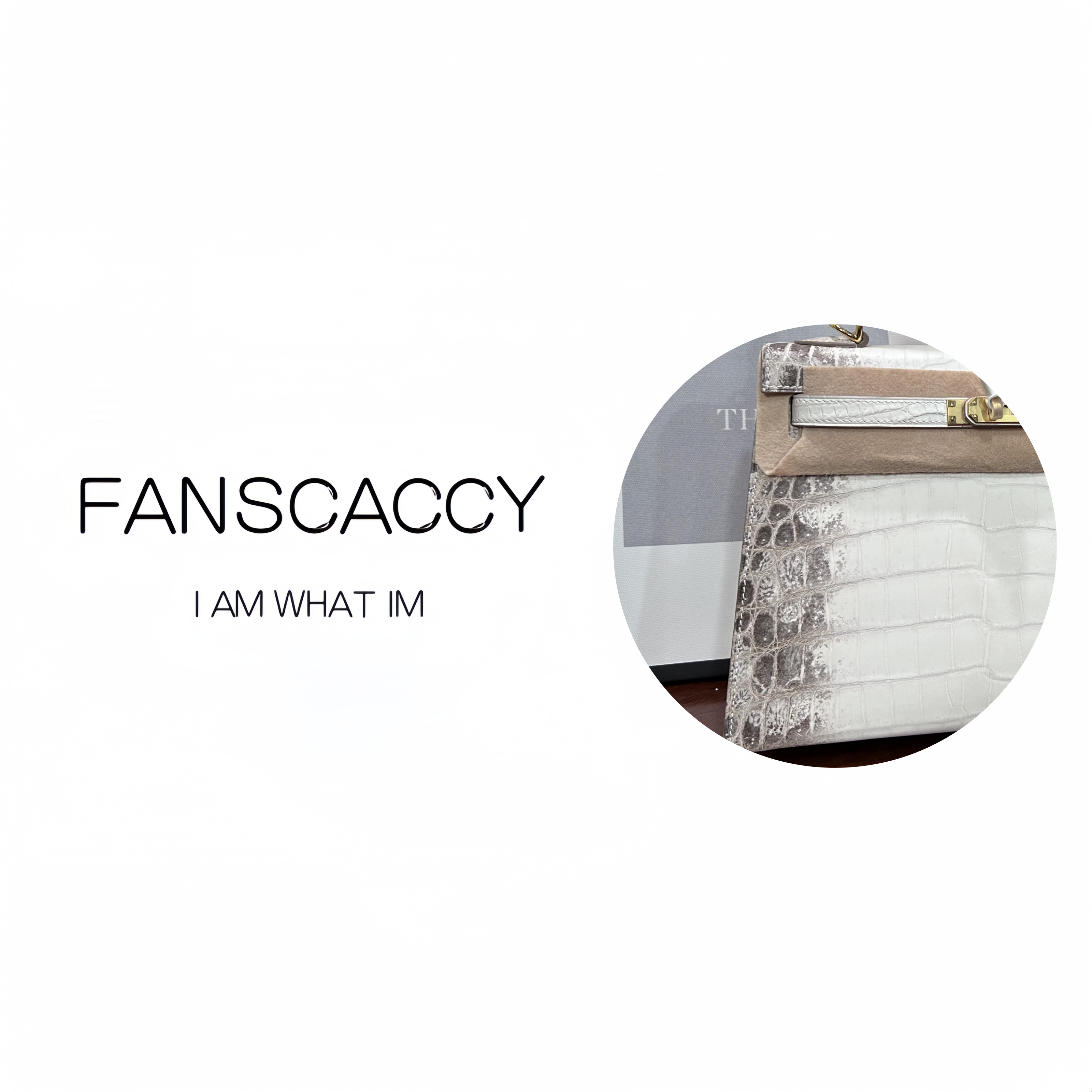 【梵卡奇甄选】kl25/28/32喜马拉雅高货鳄鱼皮女包-FANSCACCY