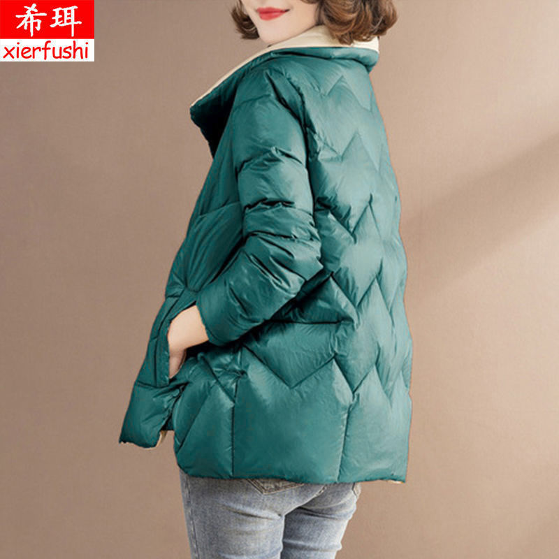 秋冬洋气清仓加厚女短款修身2023新款冬季韩版羽绒服小羽绒服冬