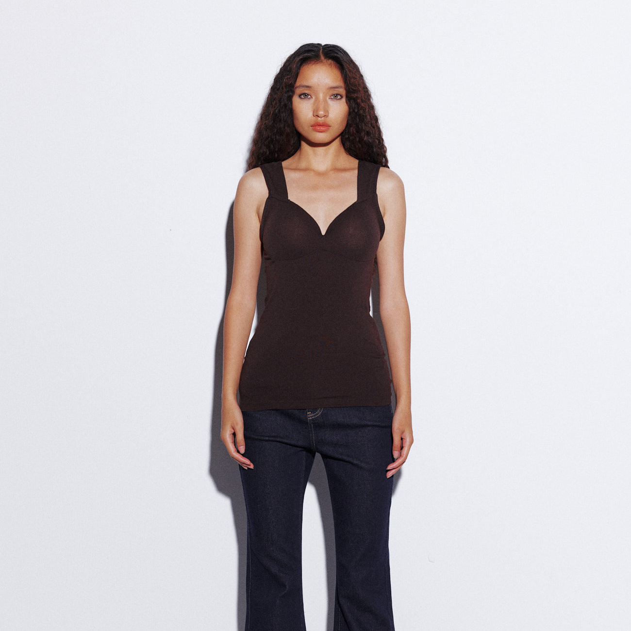 KAJO远红外羊绒毛感悬浮杯打底背心106/107