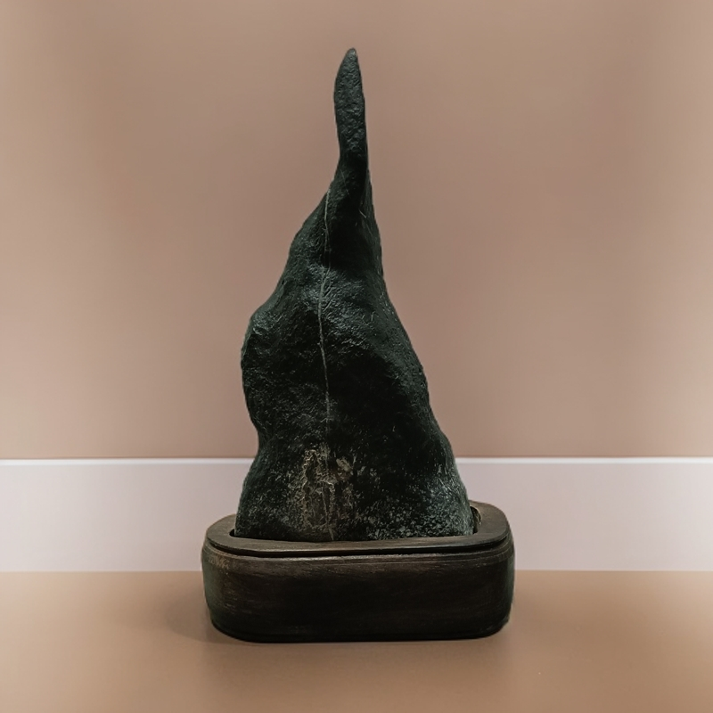 玉石奇石靠山石摆件中式工艺品客厅博古架假山摆件 