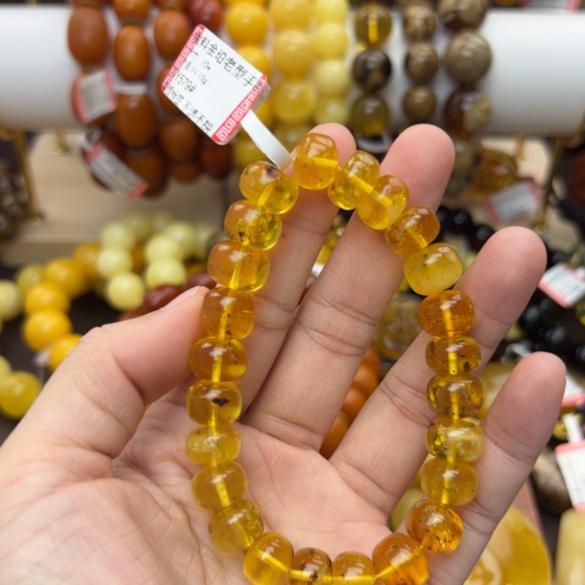 【闪购商品】琥珀珠宝奇石未镶嵌16
