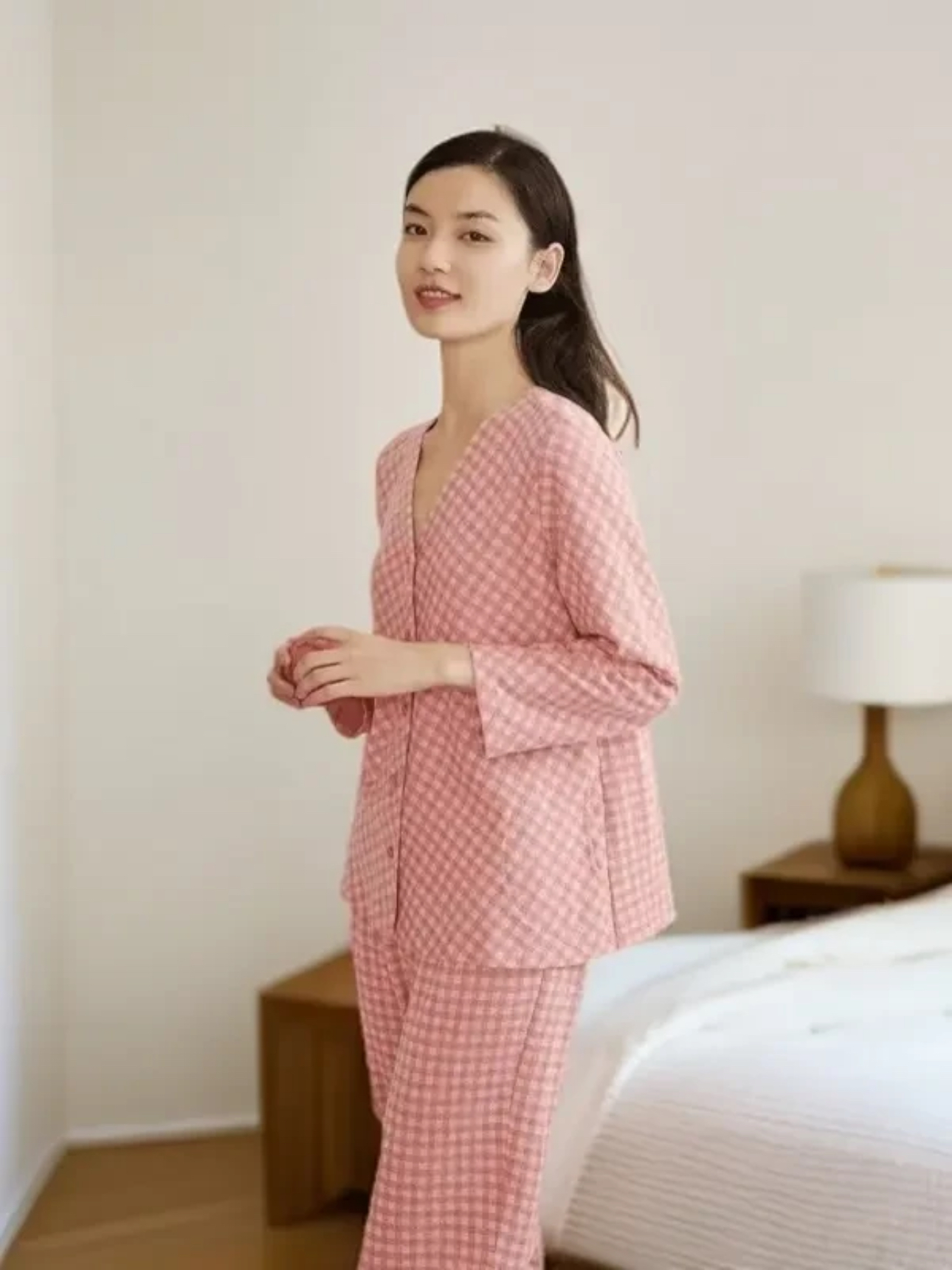 宽画 2024秋冬体验款家居服套装kh96002