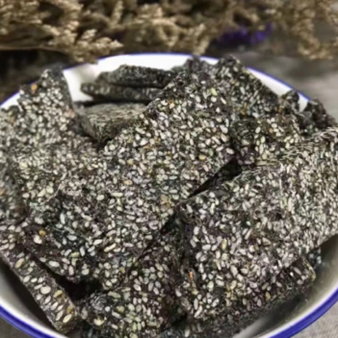 纯芝麻片纯手工制作鄱阳土特产 纯芝麻片 鄱阳零食豆