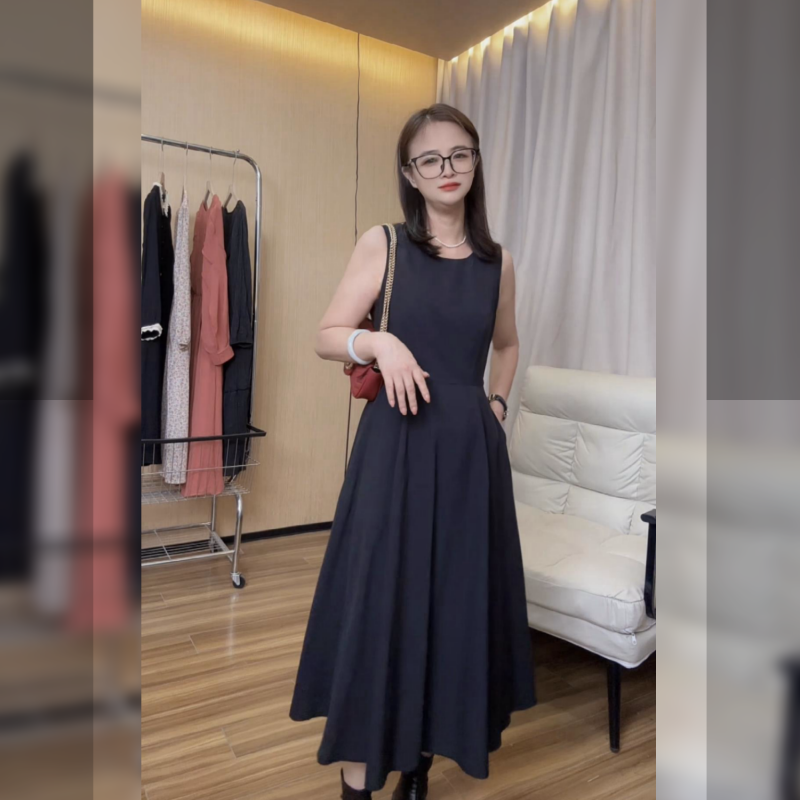 小个子背心裙外穿内搭连衣裙女装显瘦气质打底裙子072