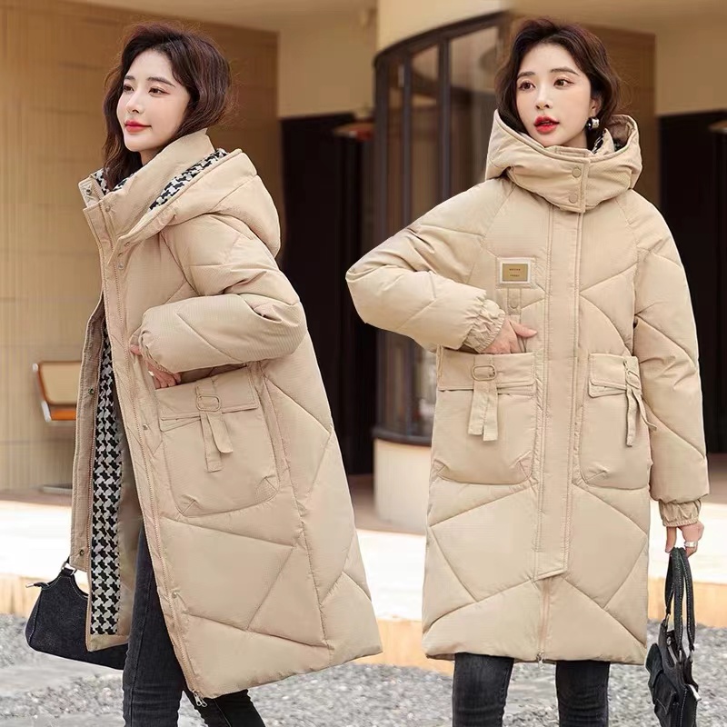 【新款】冬季厚款长袖保暖宽松外套百搭女装3620[YYJ]