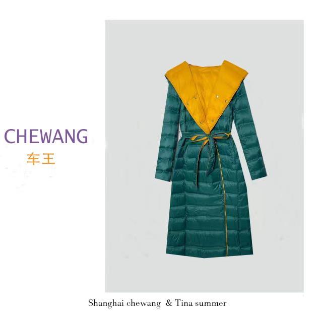 【羽绒服】索尼尔保羅冬季保暖加绒加厚款宽松外套女装3407[SPC]