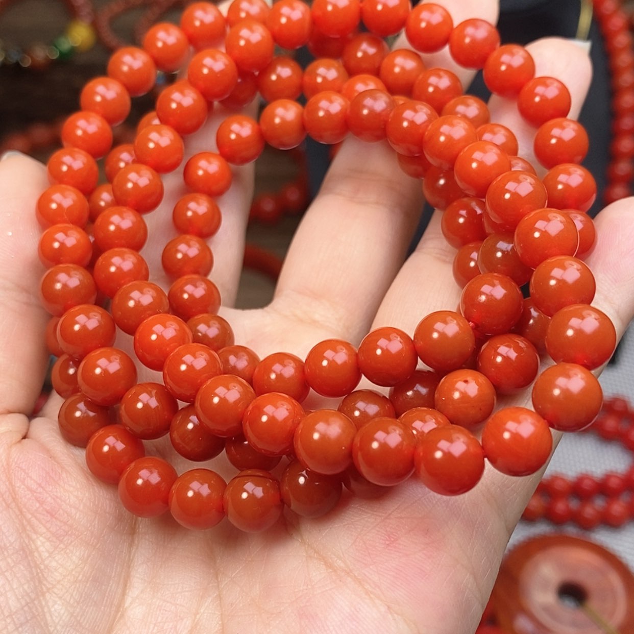 【闪购商品】玛瑙/玉髓手串未镶嵌