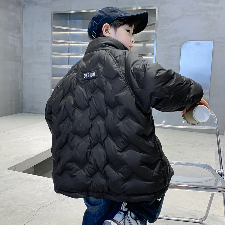 男童羽绒服2023冬季潮新款中大儿童装炸街冬装加厚外套男孩面包服