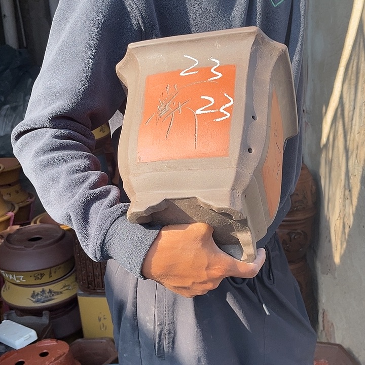 紫砂紫砂花盆紫砂花盆