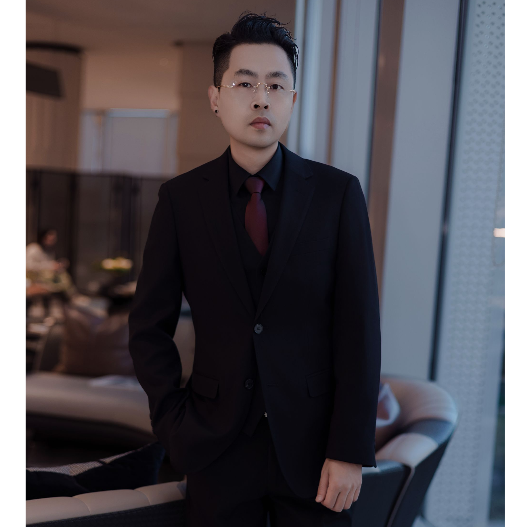 正品罗玛卡丹男婚礼西服修身伴郎西服结婚休闲西装双扣单开叉礼服