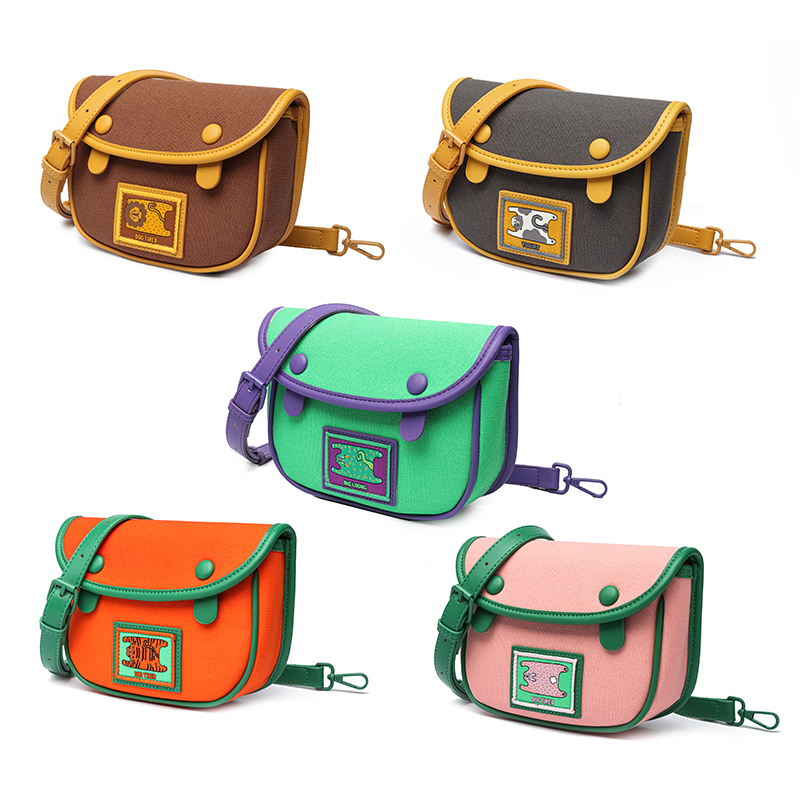 若愚工坊RUOYUSTUDIO原创设计休闲帆布斜挎小包月牙包