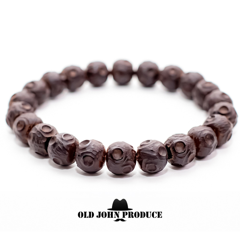 【月球】老约翰印尼原生态椰蒂手串10mm*9mm