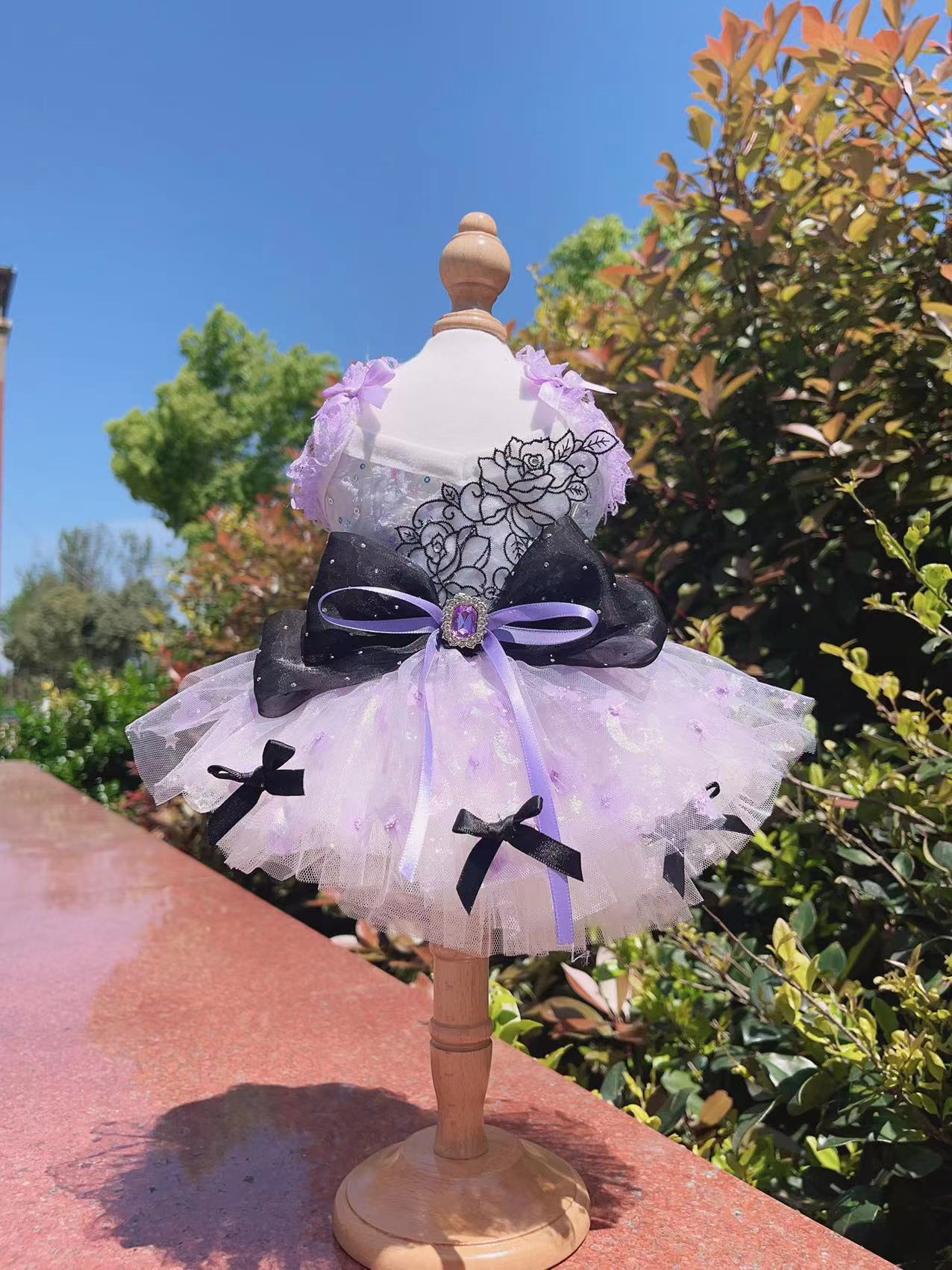 宠物夏季蓬蓬公主裙