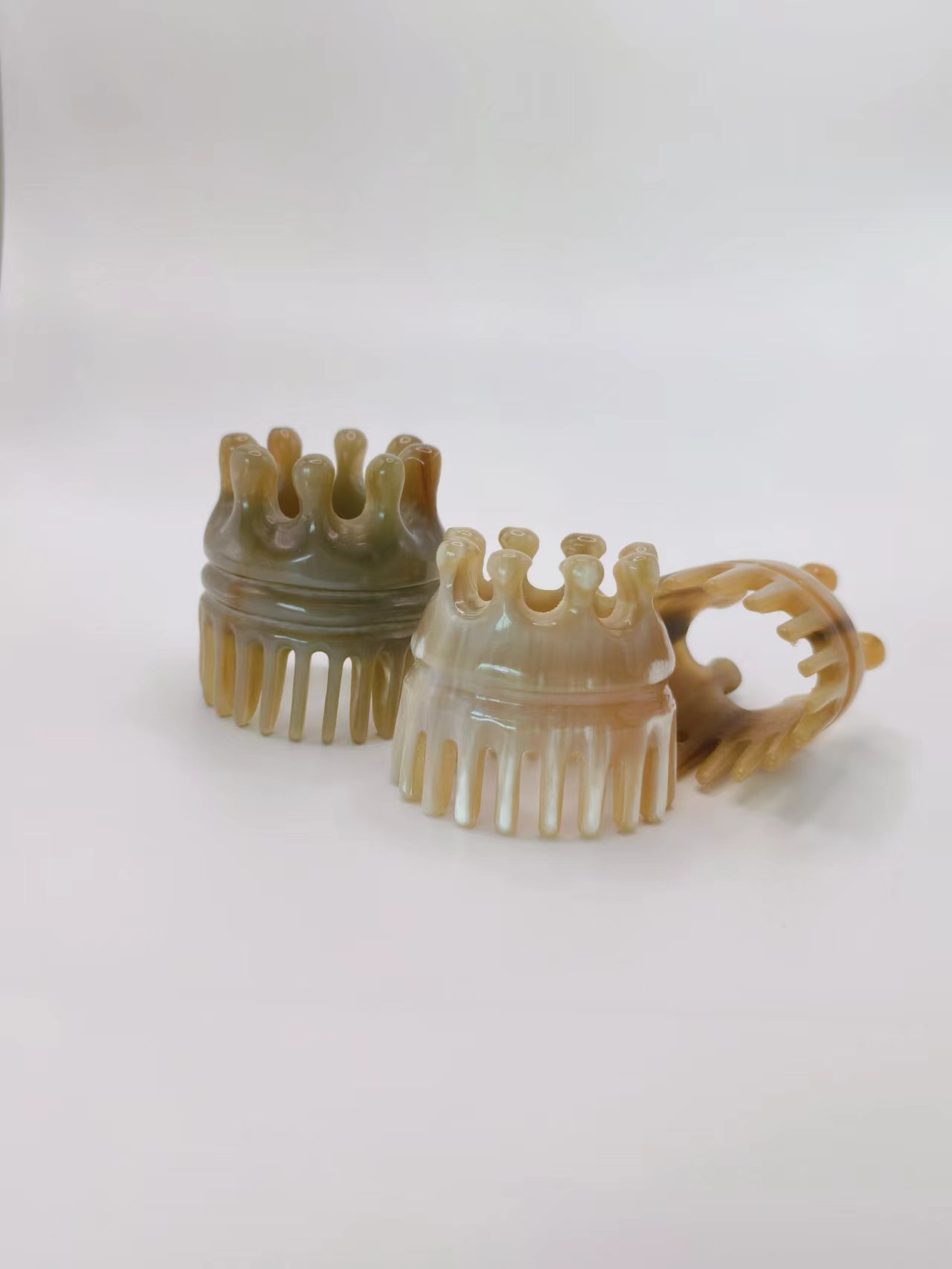 厂家直销头疗梳家用通经美容身体精品护理洗头按摩刷疏通加厚圆头