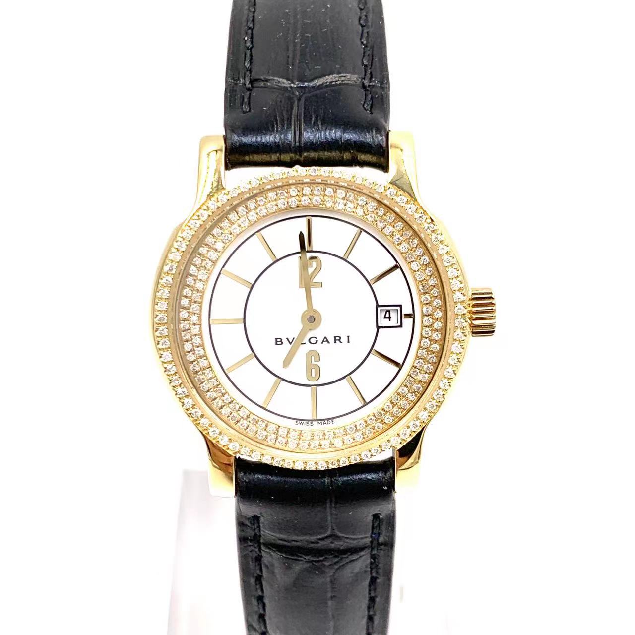 99新 BVLGARI/宝格丽 金宝格丽/石英/表径29mm/女表