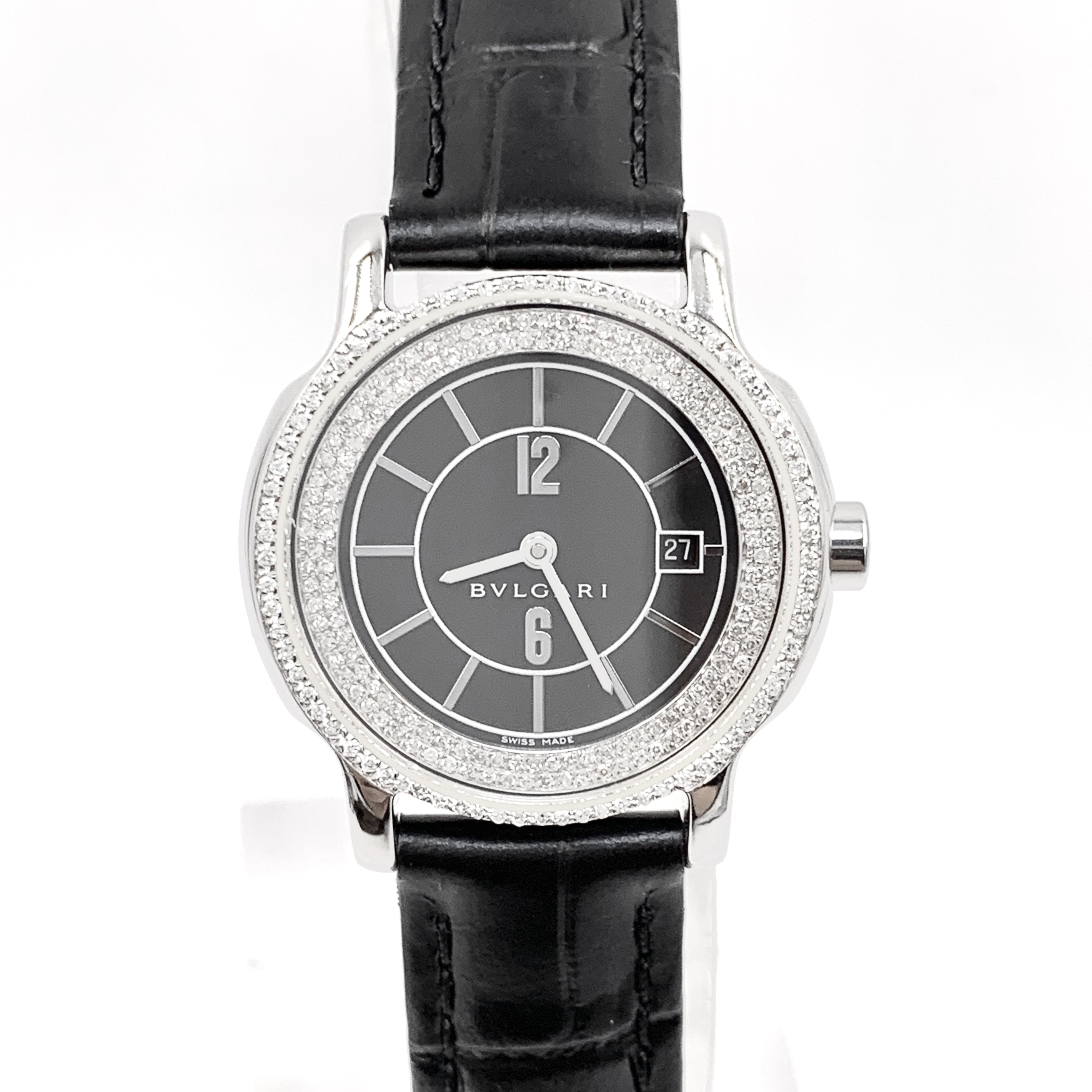 99新 BVLGARI/宝格丽 石英/表径35mm/女表