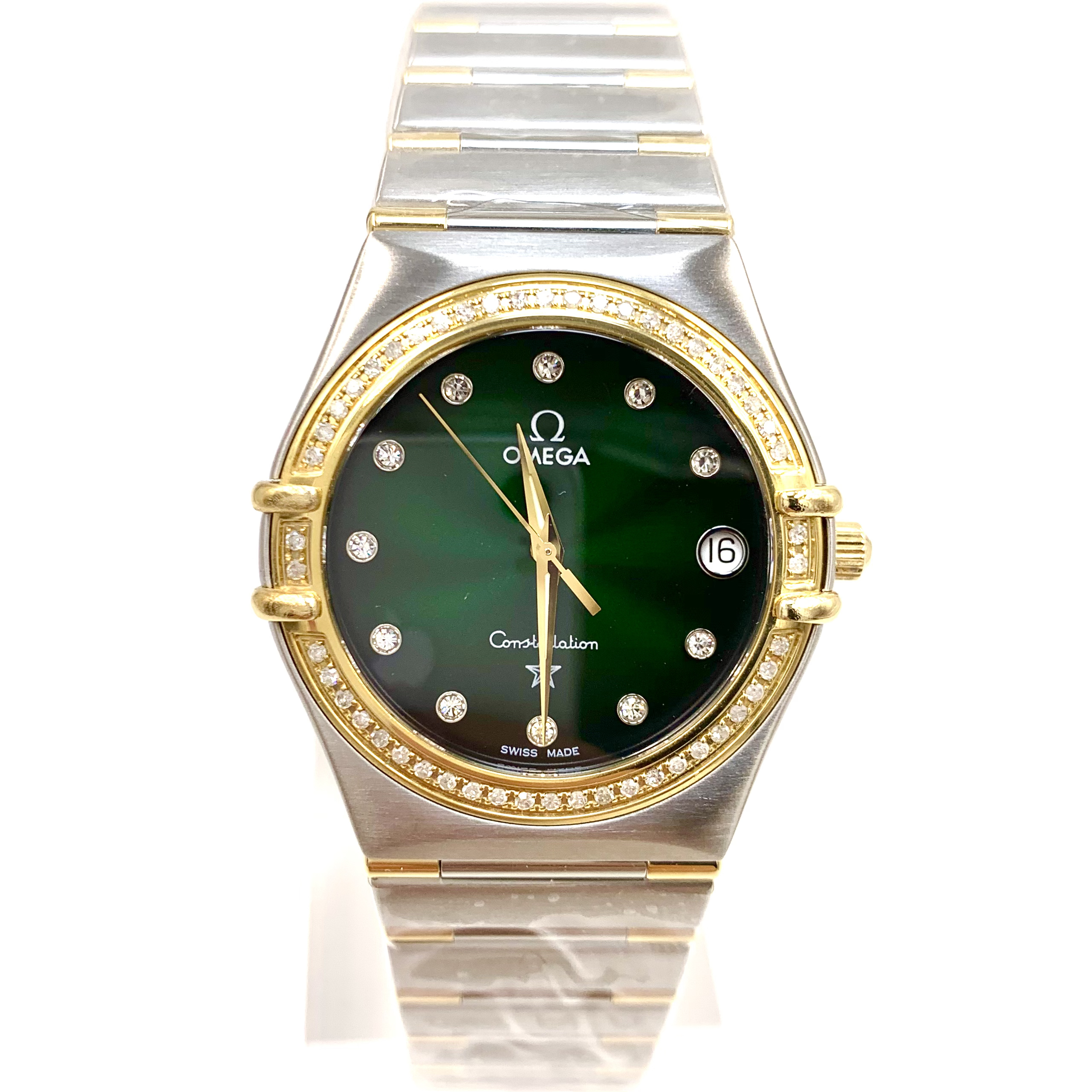 99新 Omega/欧米茄 表节链接/公价45000/33mm/绿/SR240322026