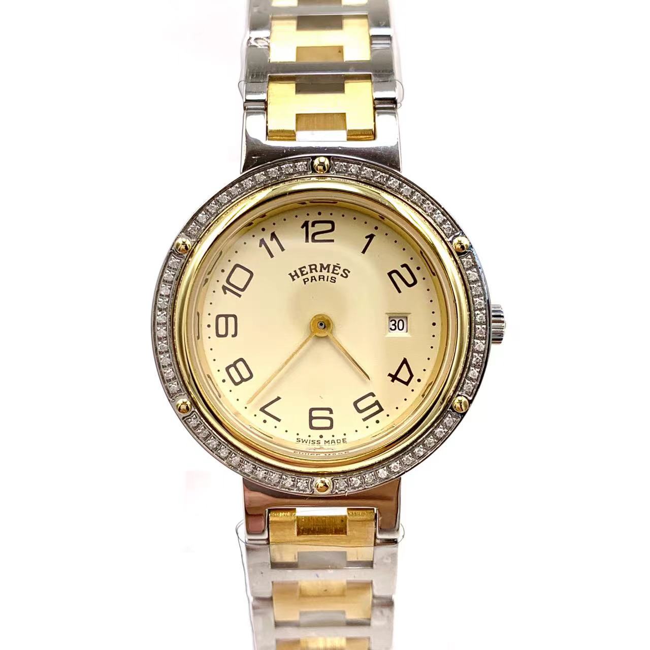 99新 Hermes/爱马仕 爱马仕/石英/表径34mm/女表