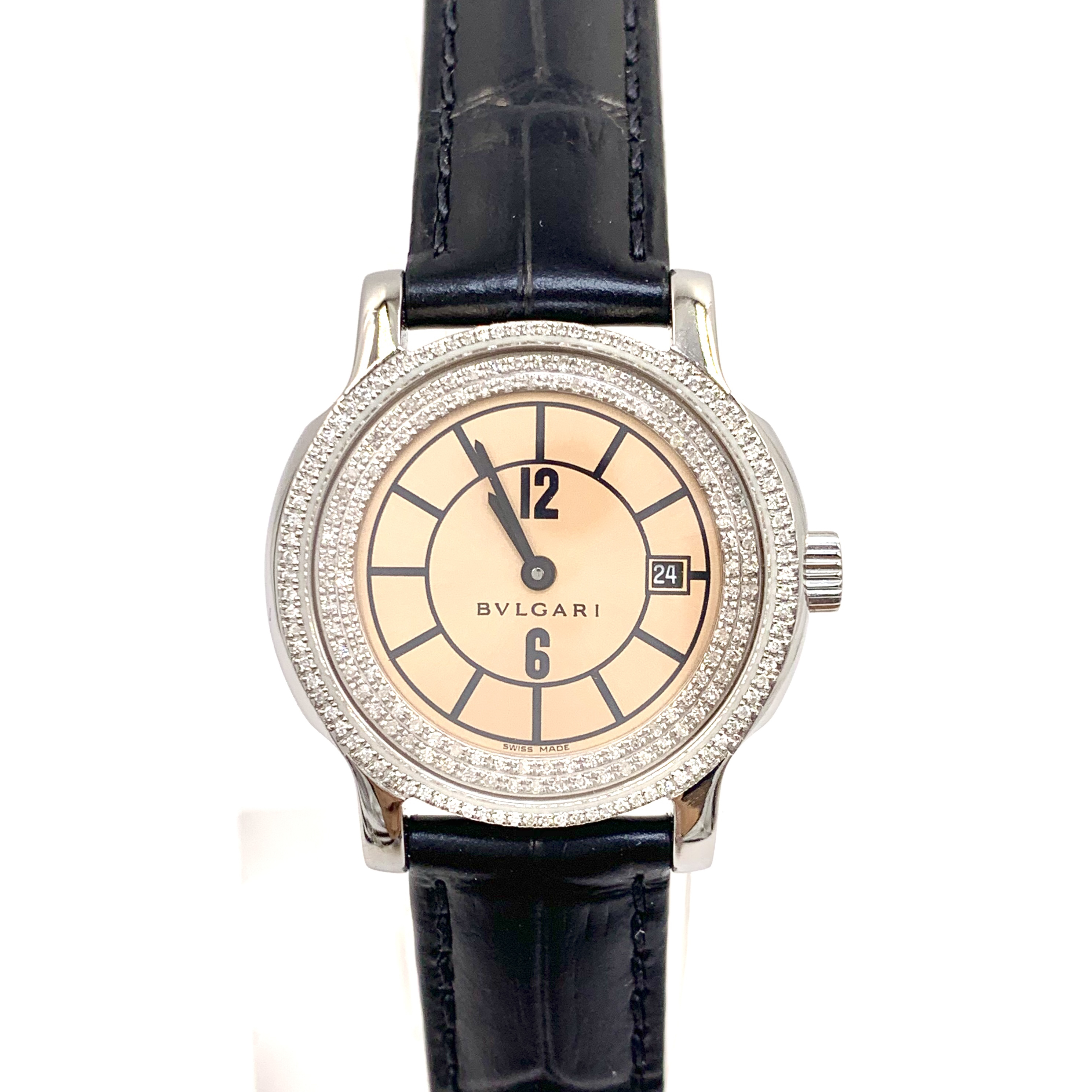 99新 BVLGARI/宝格丽 SoloTempo石英/表径29mm/女表