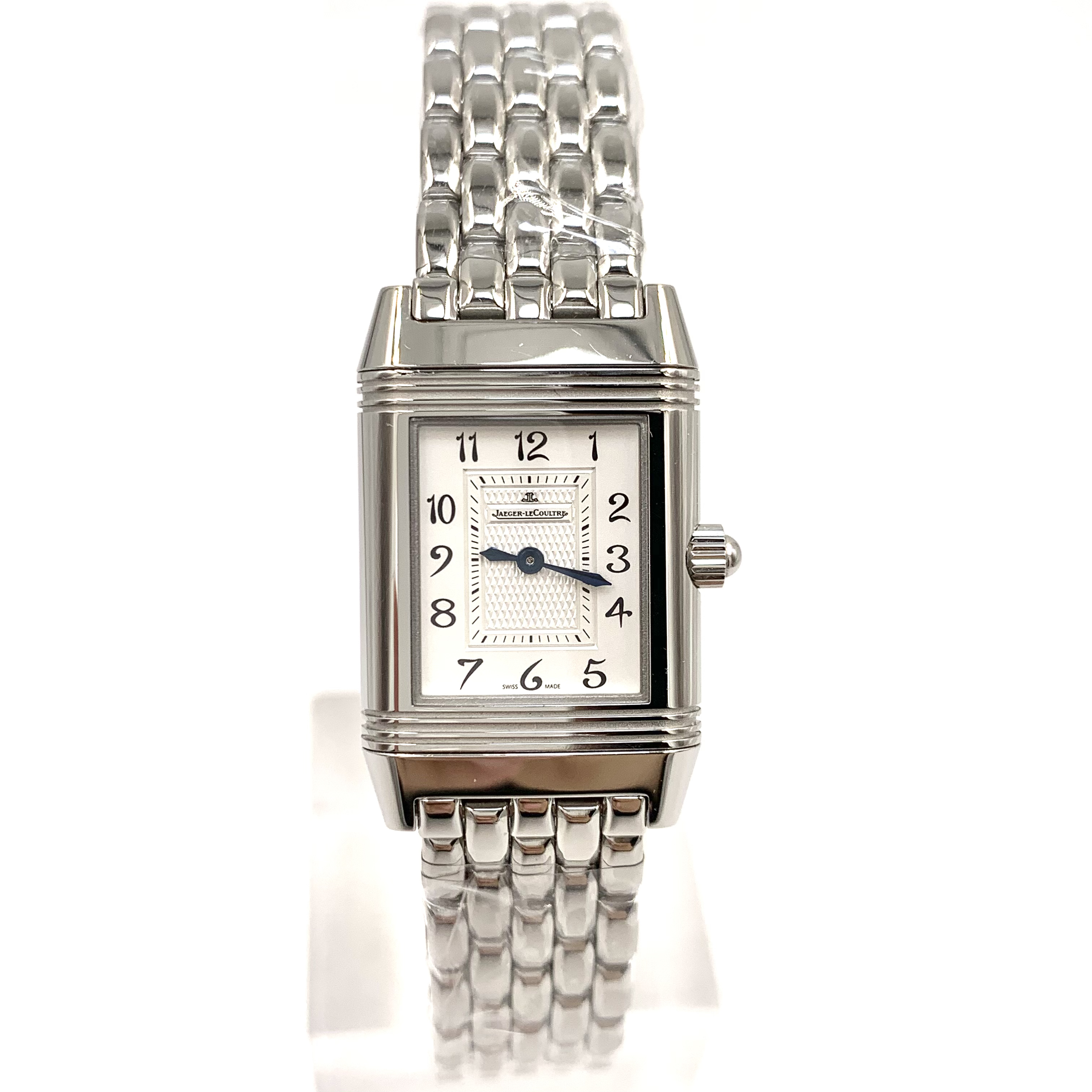 99新 Jaeger-LeCoultre/积家 翻转/原镶钻/手动机械/33X21mm/女表