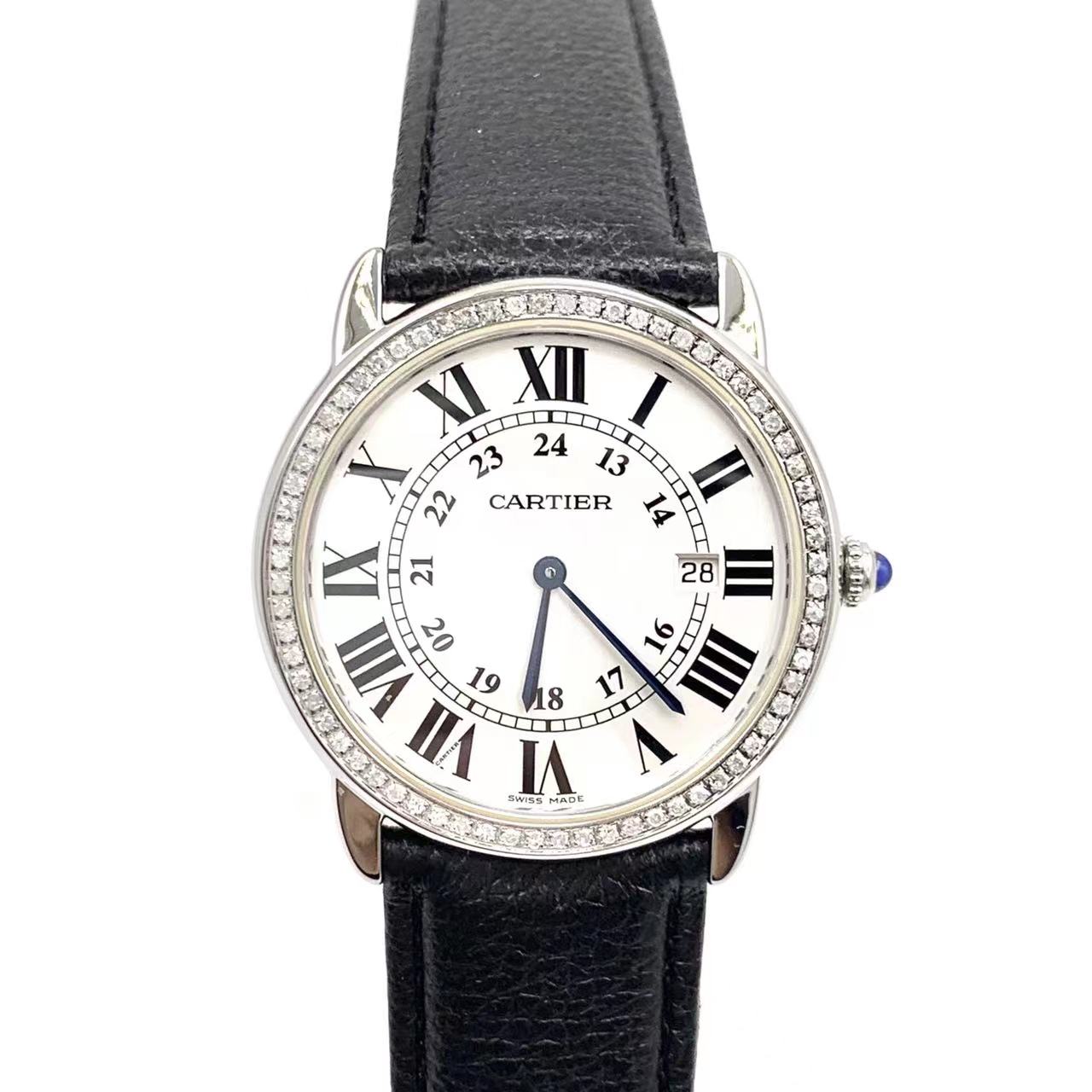 99新 Cartier/卡地亚 伦敦/石英/表径36mm/女表