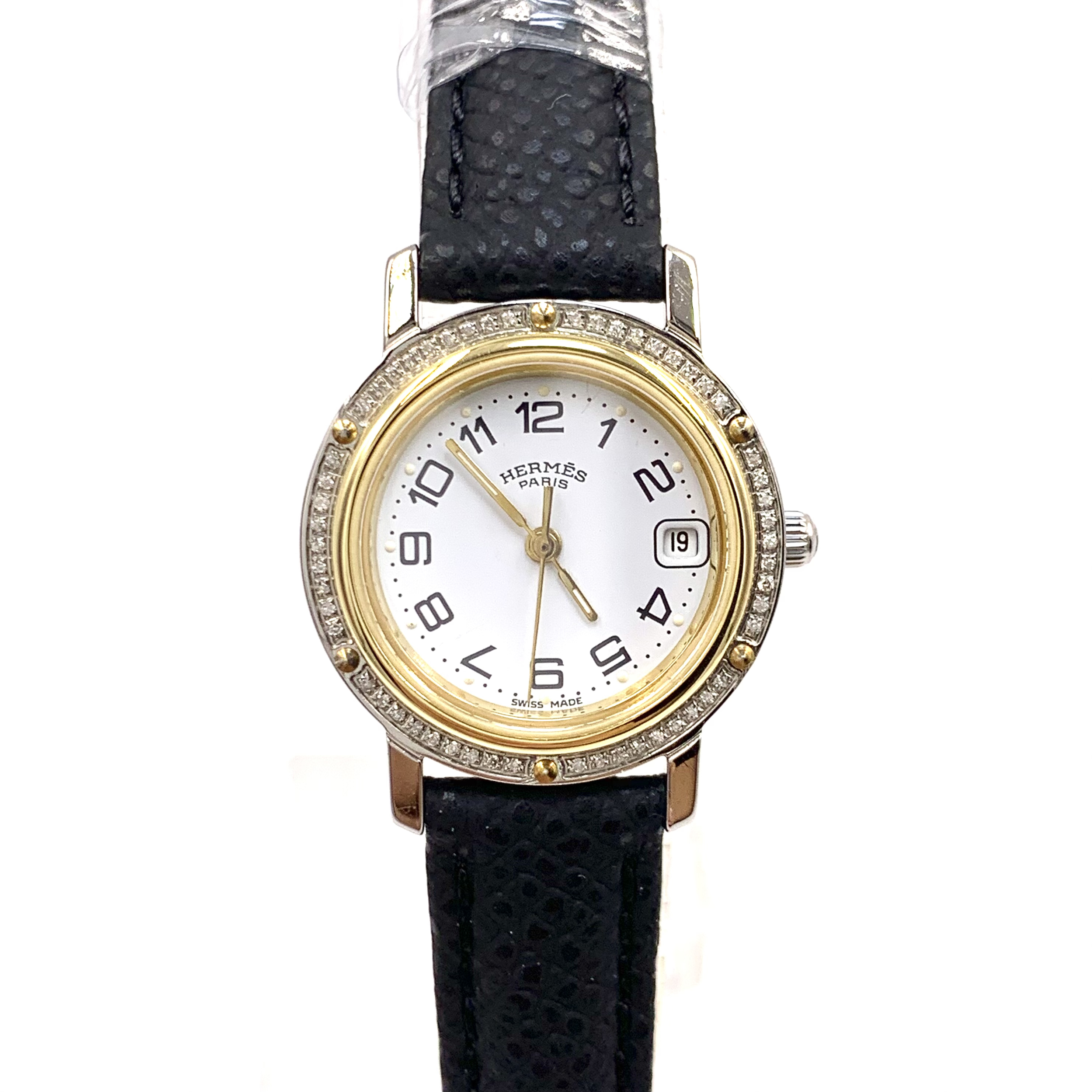 99新 Hermes/爱马仕 H.Hour/石英/表径24mm/女表