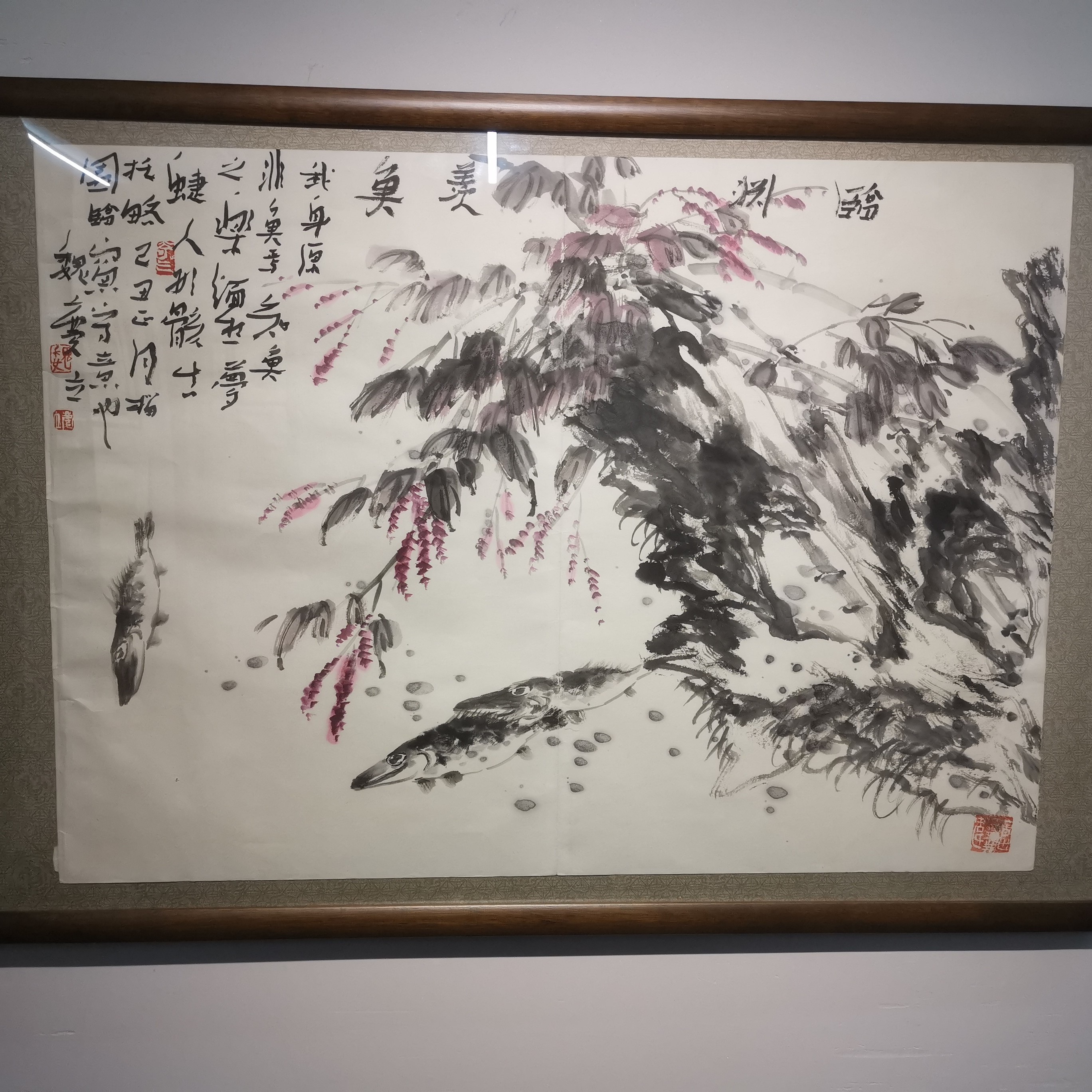 魏庆立 写意花鸟作品 