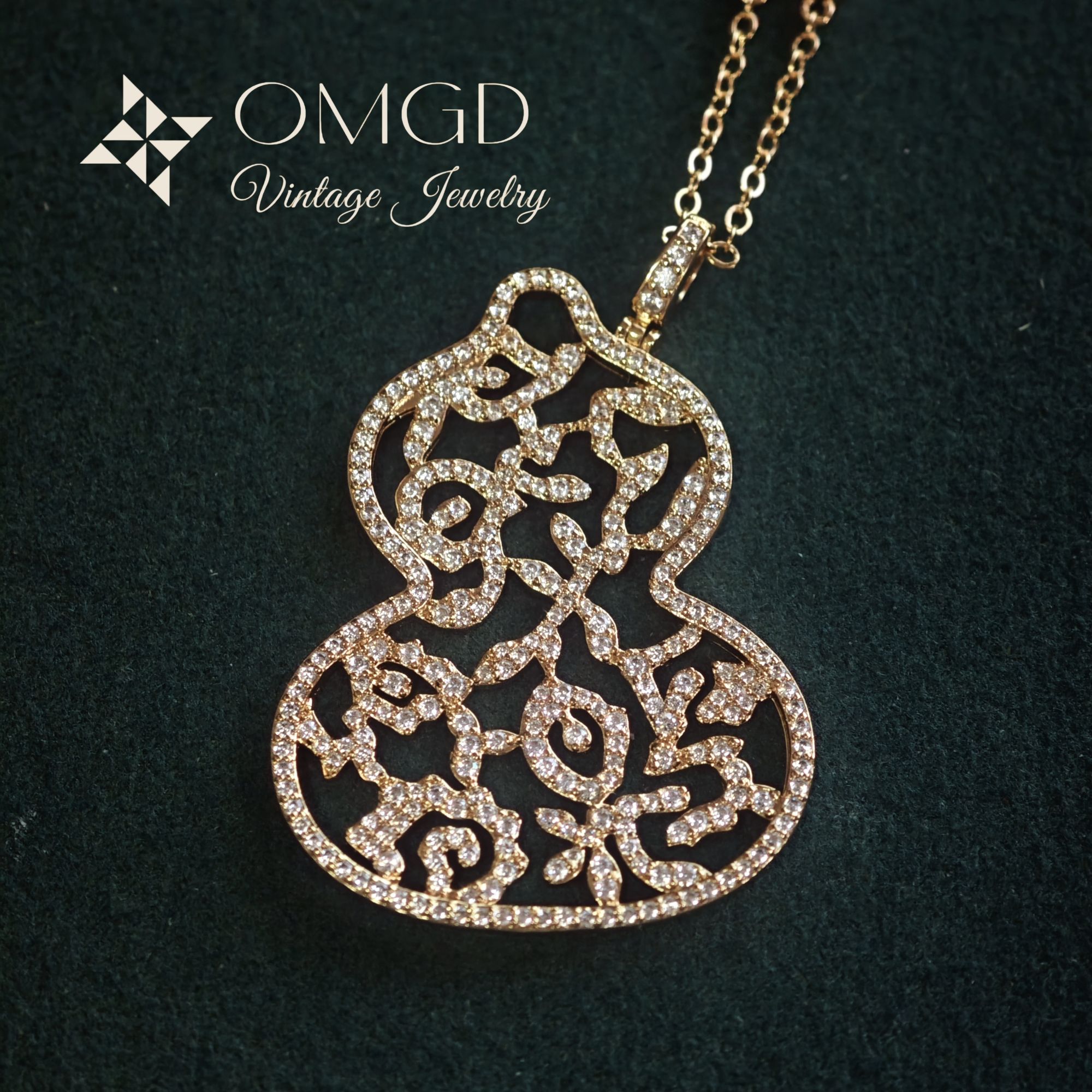 铜合金项链 【A1201】项链 轻奢时尚设计款-HLX