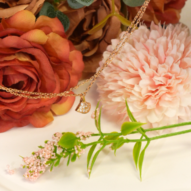 铜合金合成锆石手链 【A2003】经典时尚百搭手链-QS