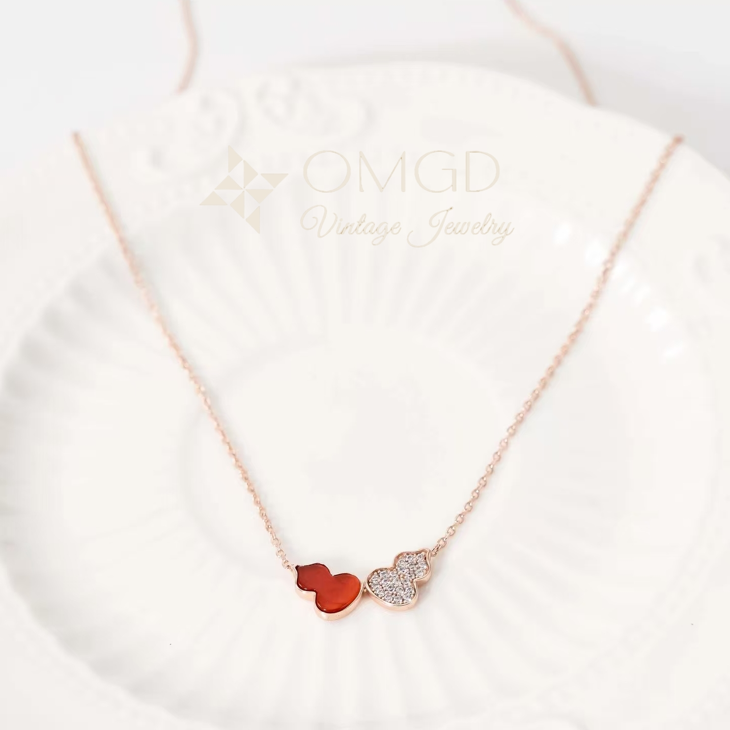 铜合金项链 【A8144-2】轻奢百搭时尚项链-HL1