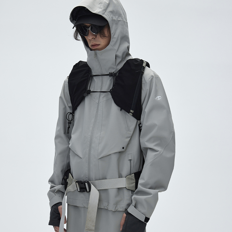 CATSSTAC风语者全压胶冲锋衣运动户外休闲宽松防风潮流