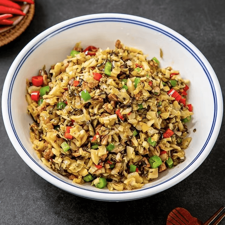 【湖南农家萝卜盐菜】外婆菜酸菜坛子菜酱菜腌菜香辣下饭开胃500克