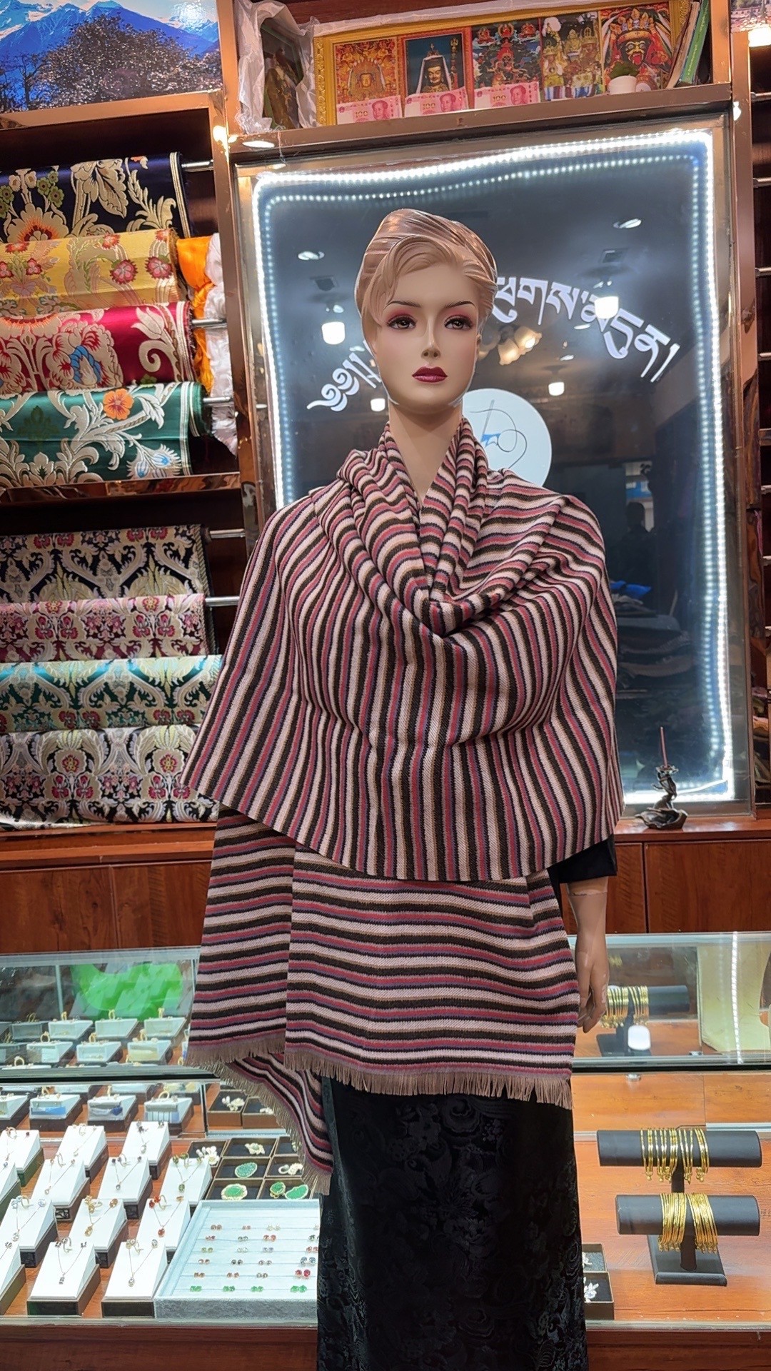 针尖梦新款藏式披肩