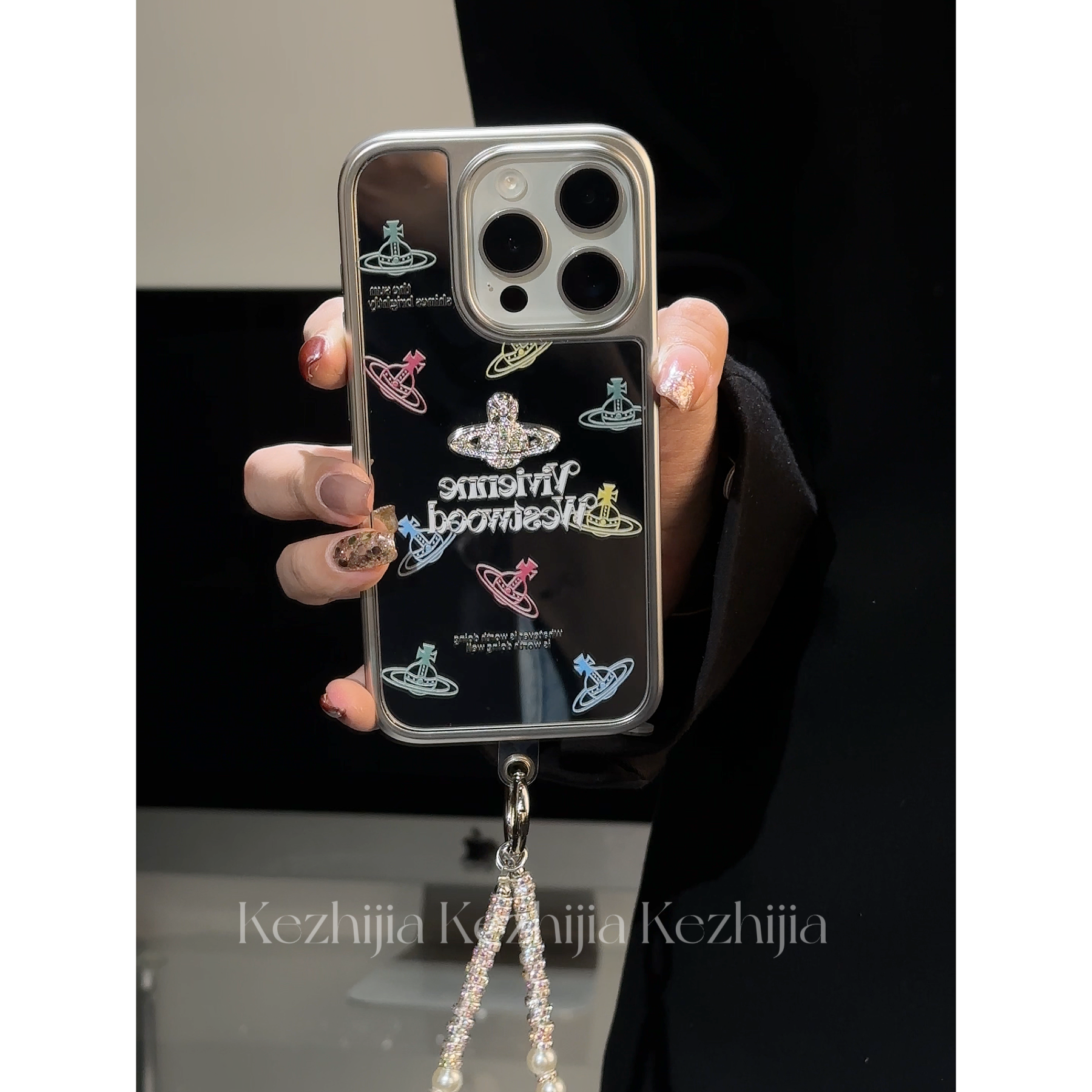 【壳之】高级小众镜面西太后适用苹果16/15/14/13Promax防摔手机壳