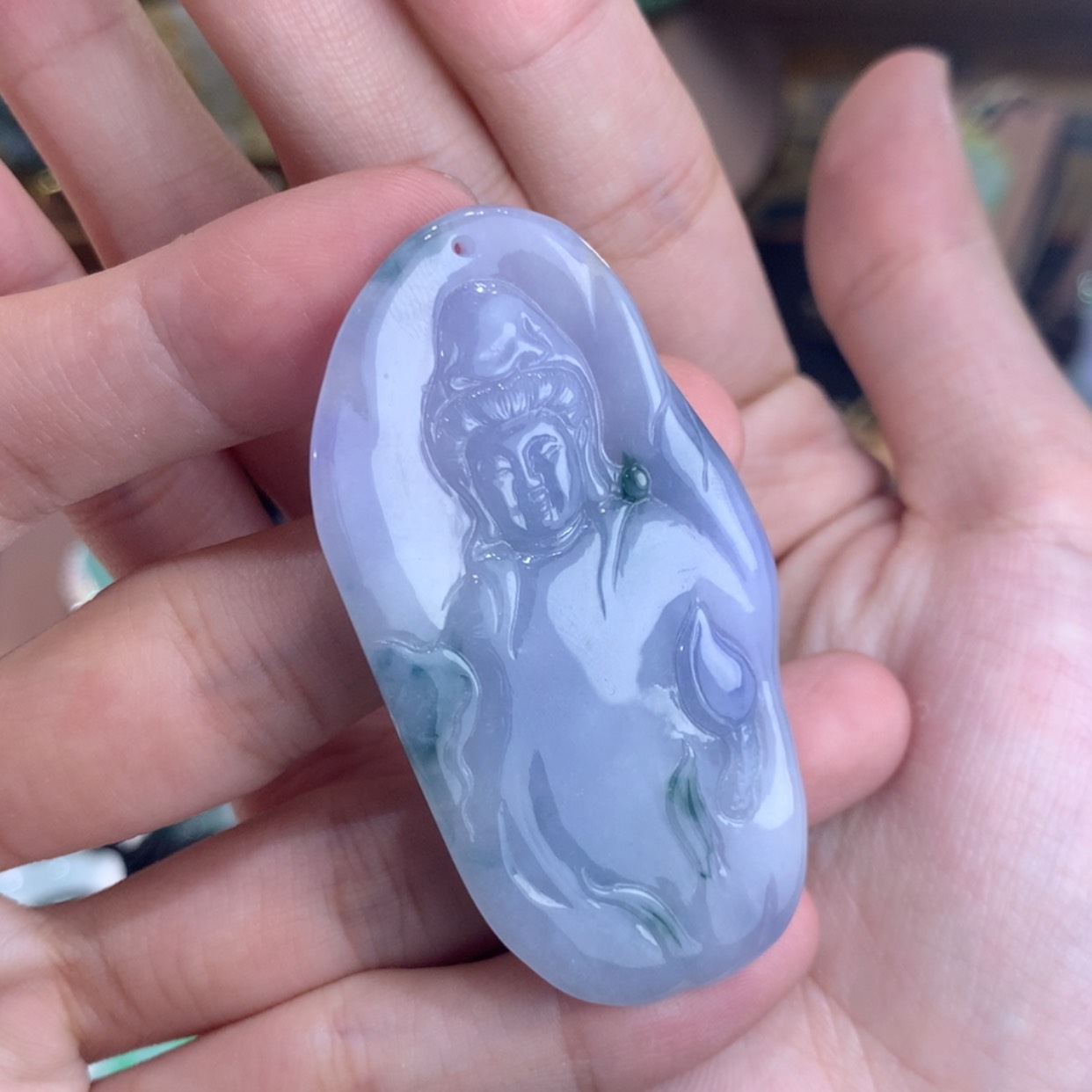【闪购商品】翡翠吊坠(不含链)未镶嵌