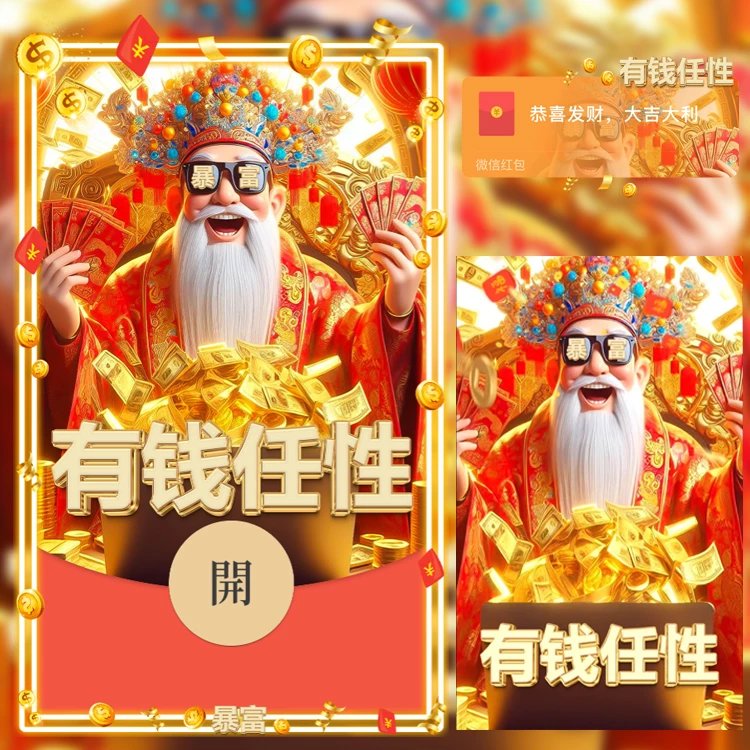 2024网红爆款批发红包封面新皮肤设计定制服务序列号生日红包一手